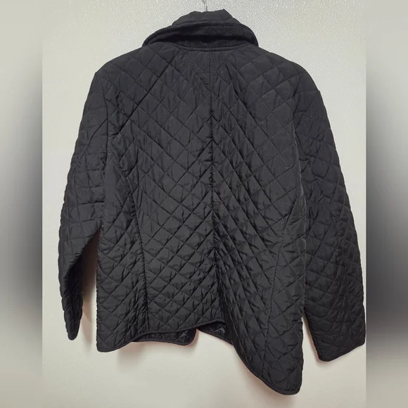 Tommy Hilfiger Women's Black Quilted Coat - Picture 6 of 6